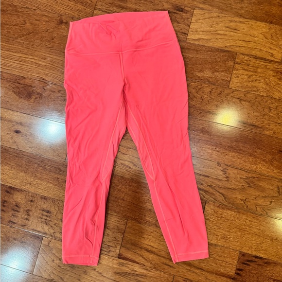 Lululemon align leggings size 12 nwot - pale raspberry - Picture 2 of 5